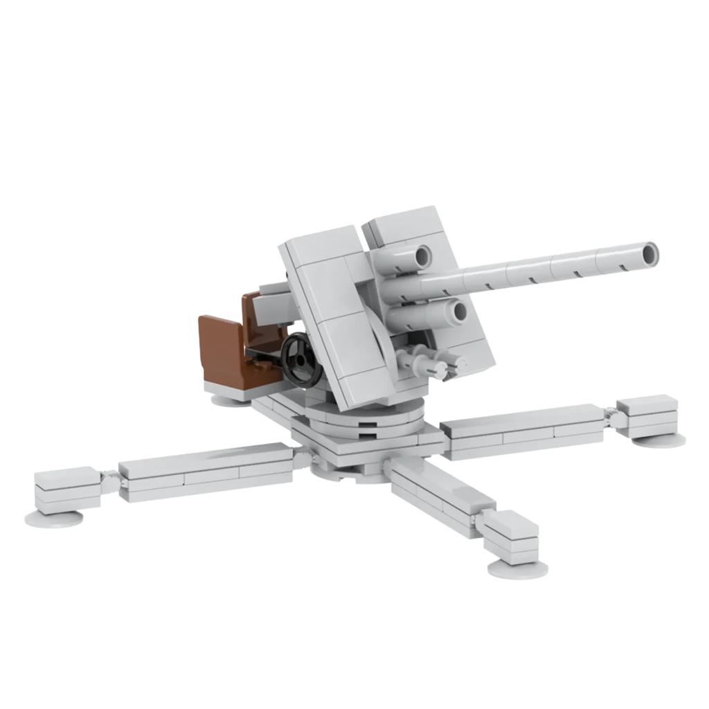 Set Artillería Antiaérea FLAK 36 88mm