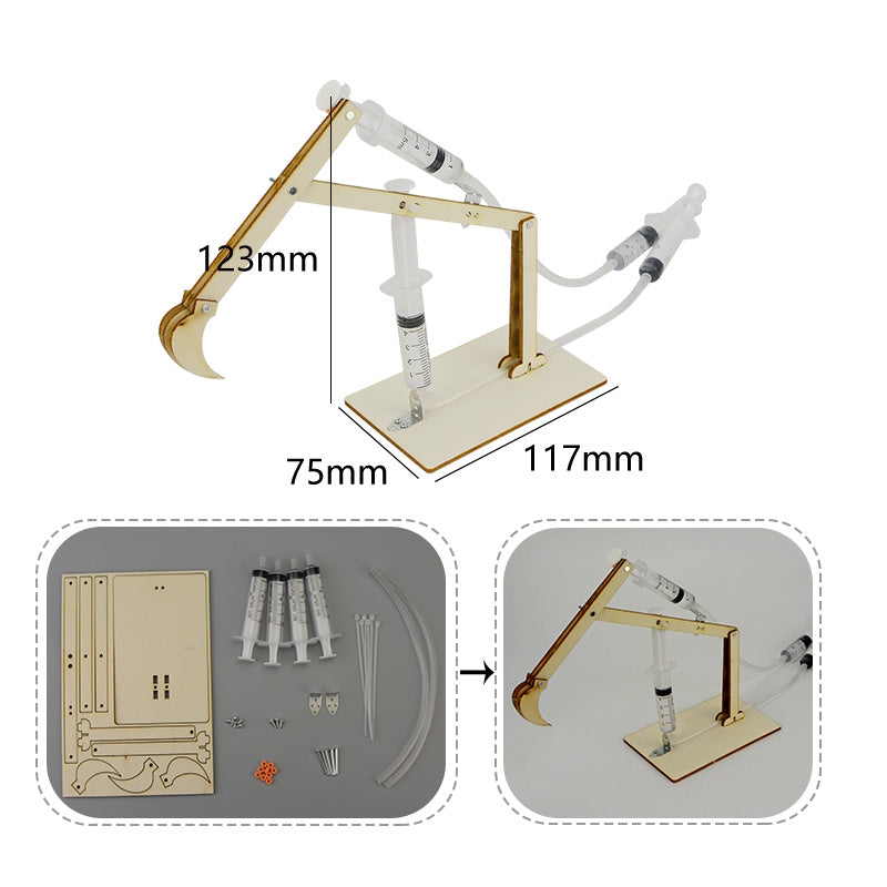 Excavadora hidráulica para armar