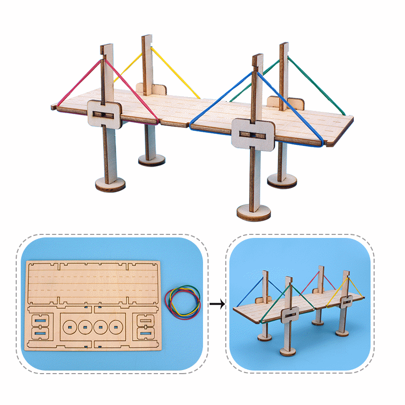 Puente Armable Madera