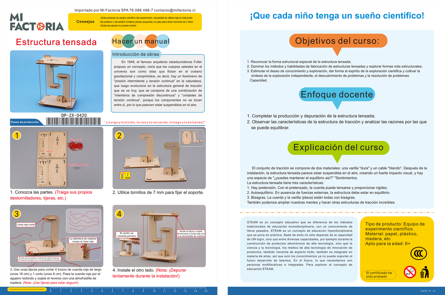 Estructura imposible, qué es la tensegridad