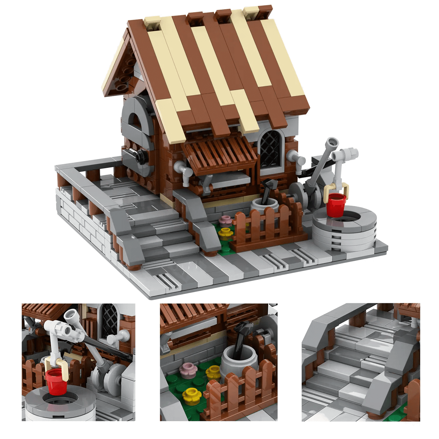 Chalet Medieval con pozo
