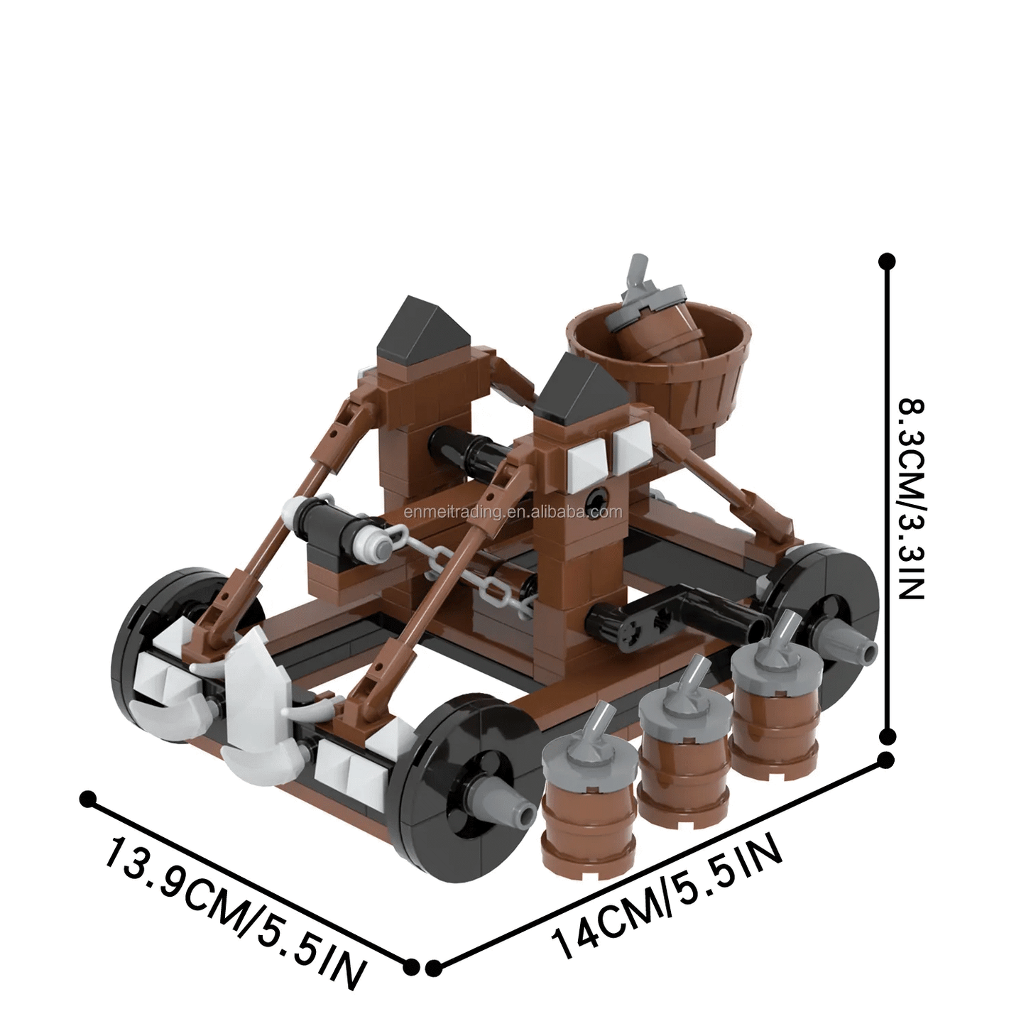Catapulta Medieval 188 Pcs