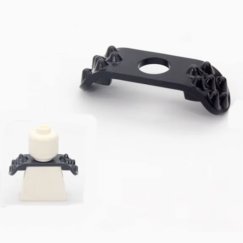 Hombrera Puntas Negra Mini Figura