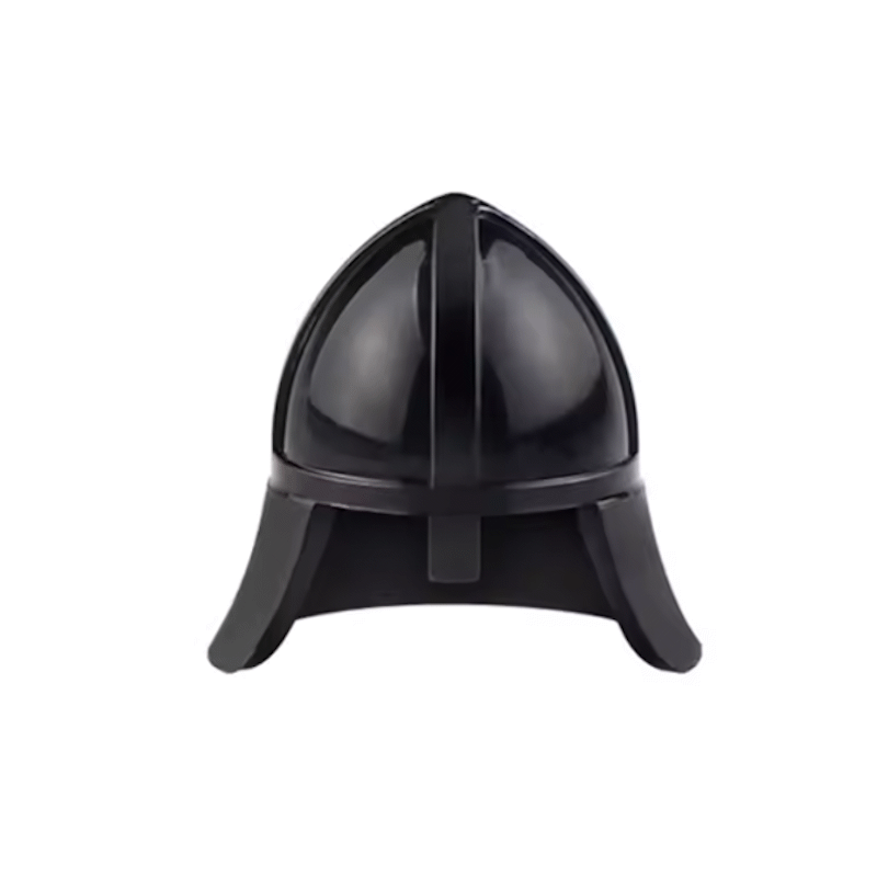 Casco Medieval Normando Negro