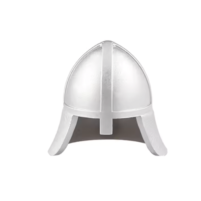 Casco Medieval Normando Gris