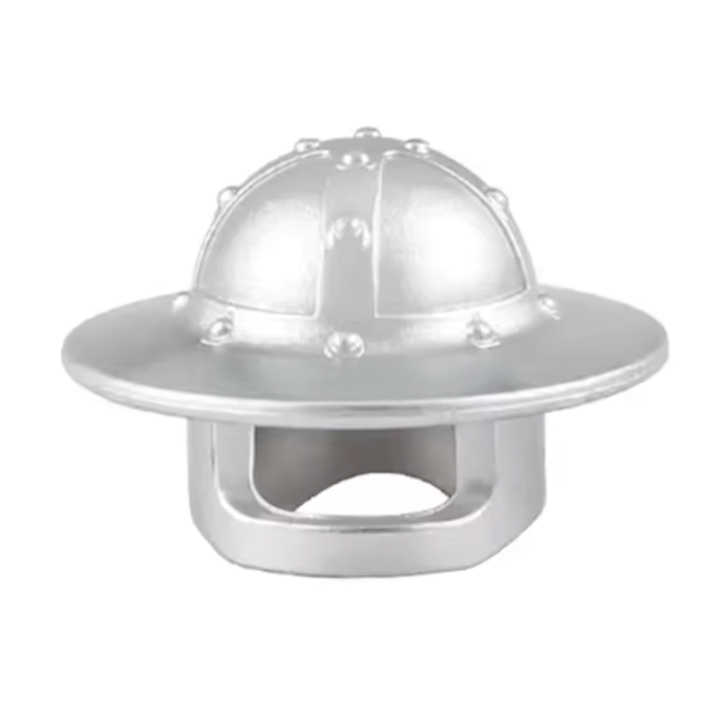 Casco Medieval Inglés Gris