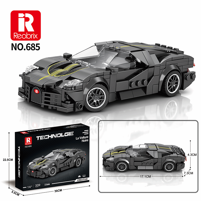 Reobrix 685 Noire Armable 339 pcs