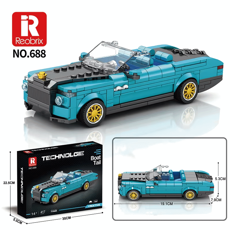 Reobrix 688 Tail Armable 417 pcs