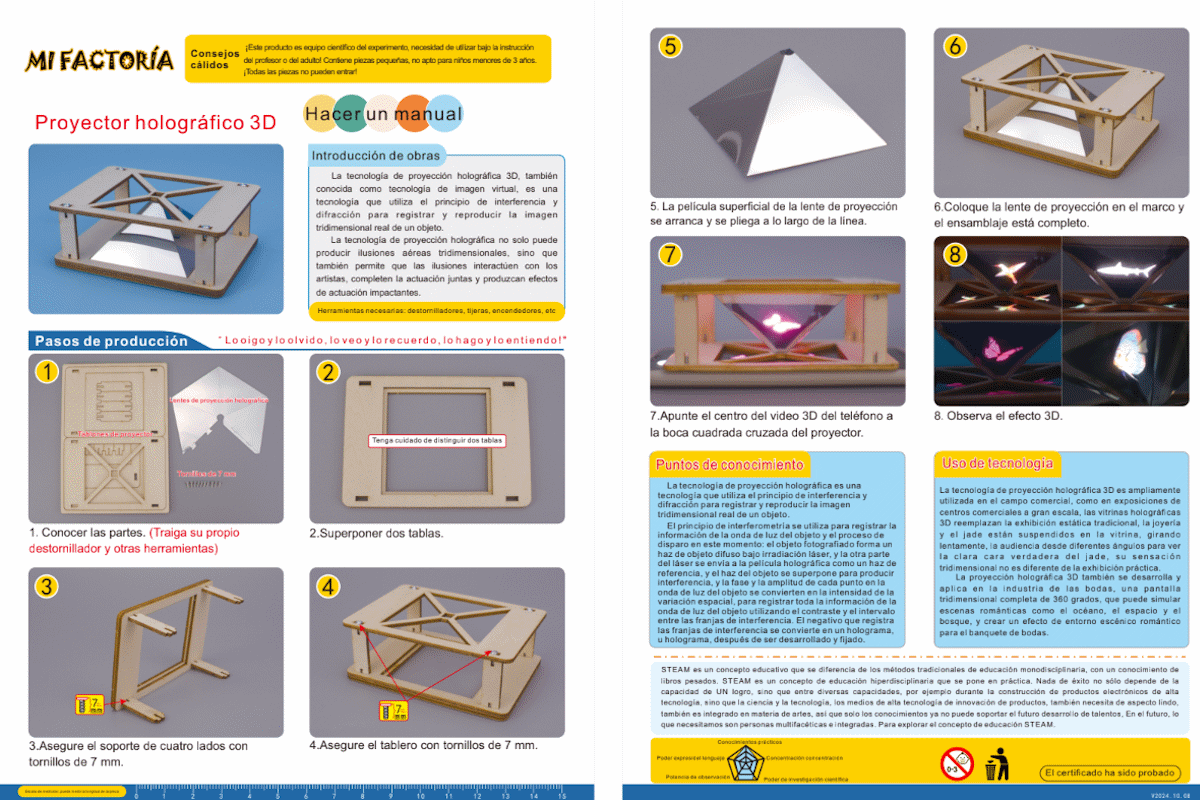 Proyector Holográfico