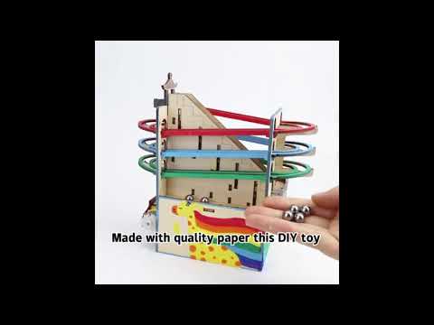 Tobogán de canicas con Escalador