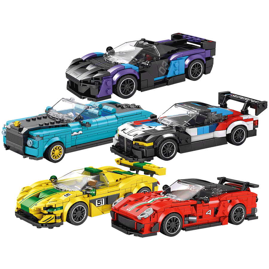 Autos Bloques de Construcción