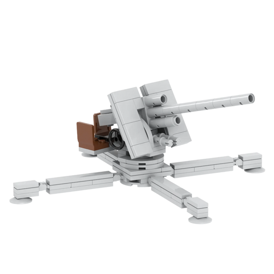 Set Artillería Antiaérea FLAK 36 88mm