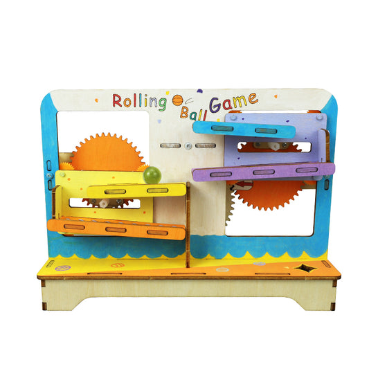 Juego de bolitas que escalan y caen