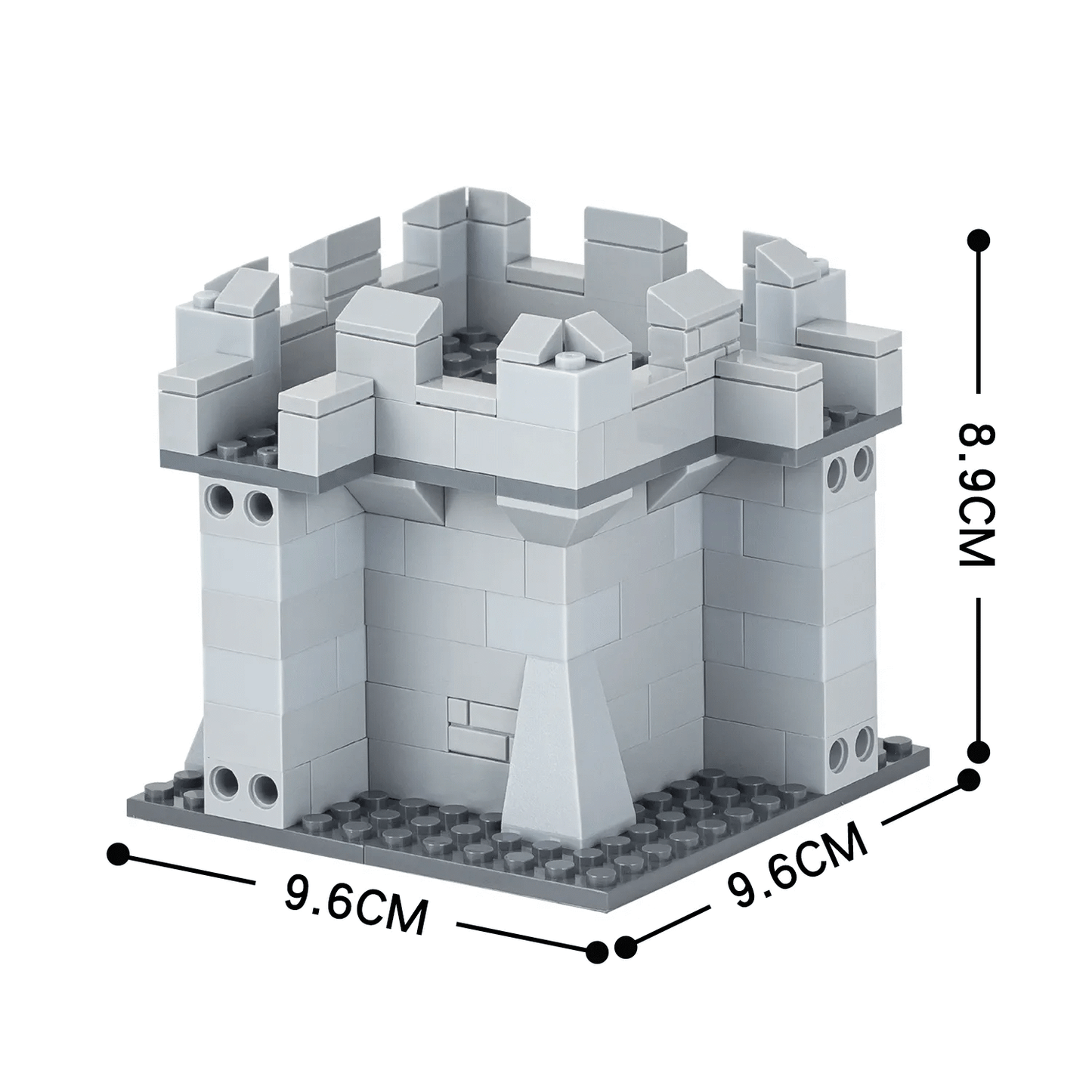 Castillo modular de 8 secciones 1348Pcs