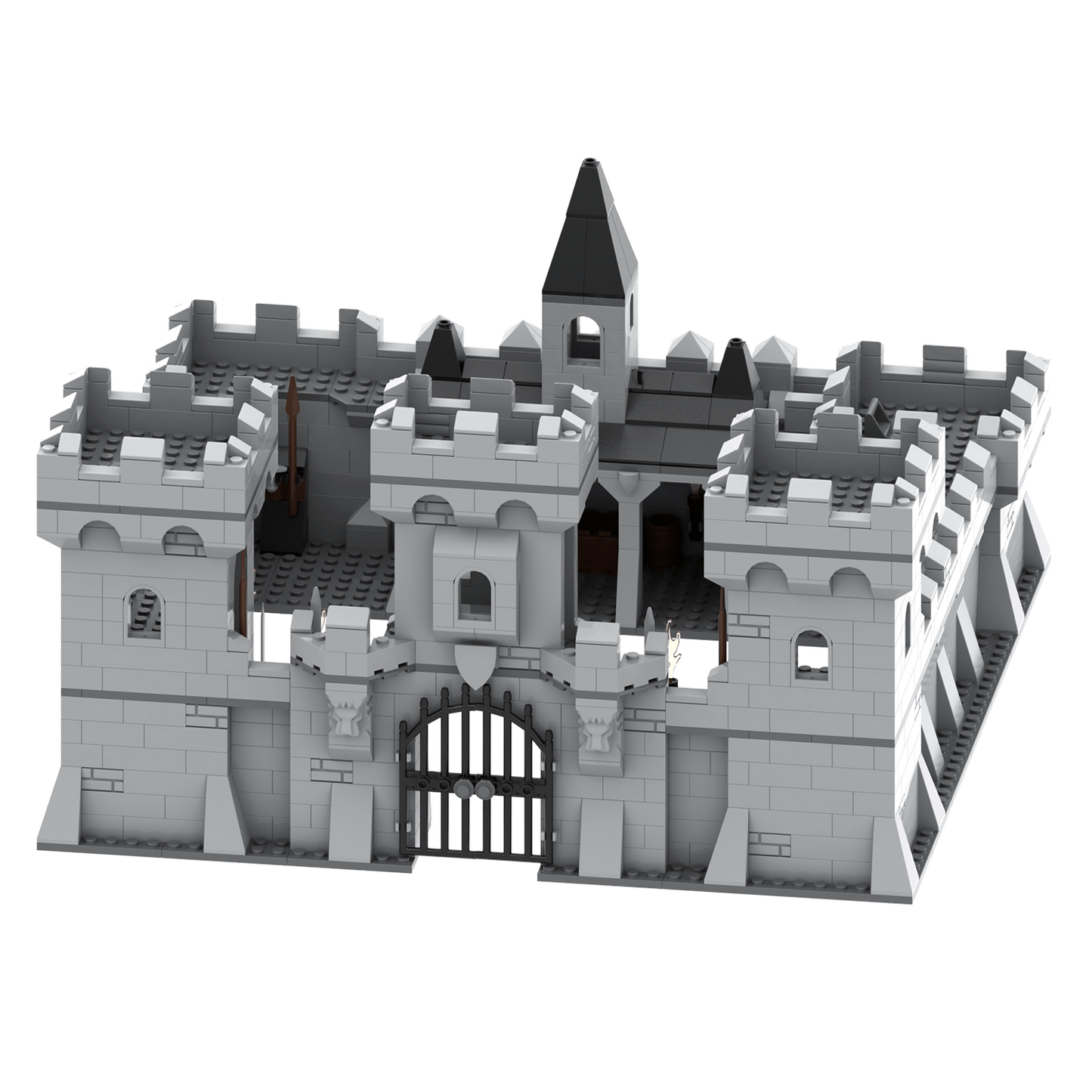 Castillo modular de 8 secciones 1348Pcs
