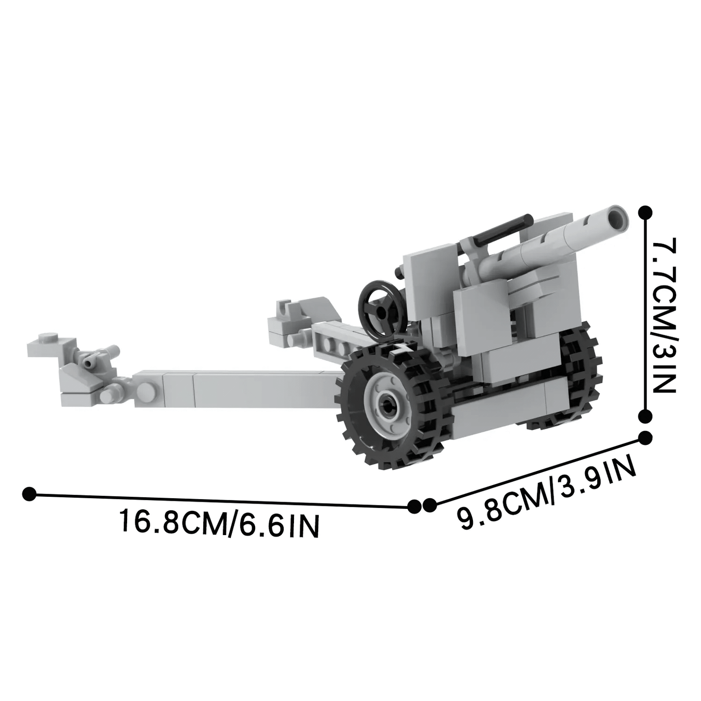 Set Artillería 105mm Ejército Americano