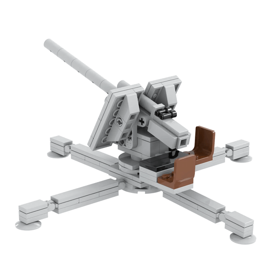 Set Artillería Antiaérea FLAK 36 88mm