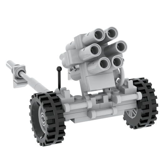 Set Artillería Nebelwerfer 6 Tubos