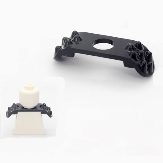 Hombrera Puntas Negra Mini Figura