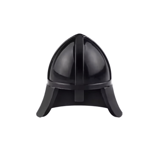 Casco Medieval Normando Negro