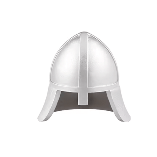 Casco Medieval Normando Gris