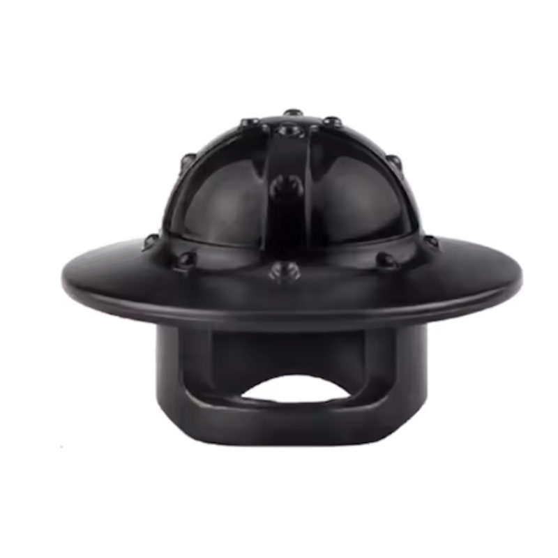 Casco Medieval Inglés Negro