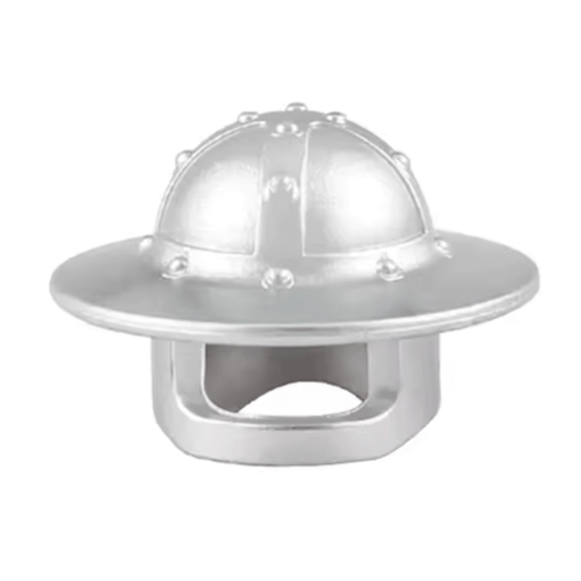Casco Medieval Inglés Gris