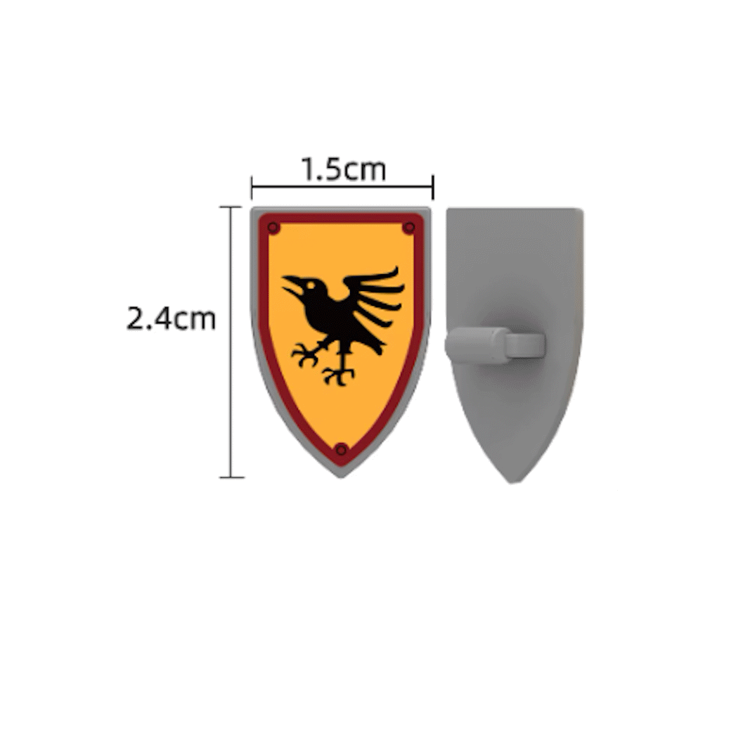 Escudo Mini Figura Orden del Cuervo
