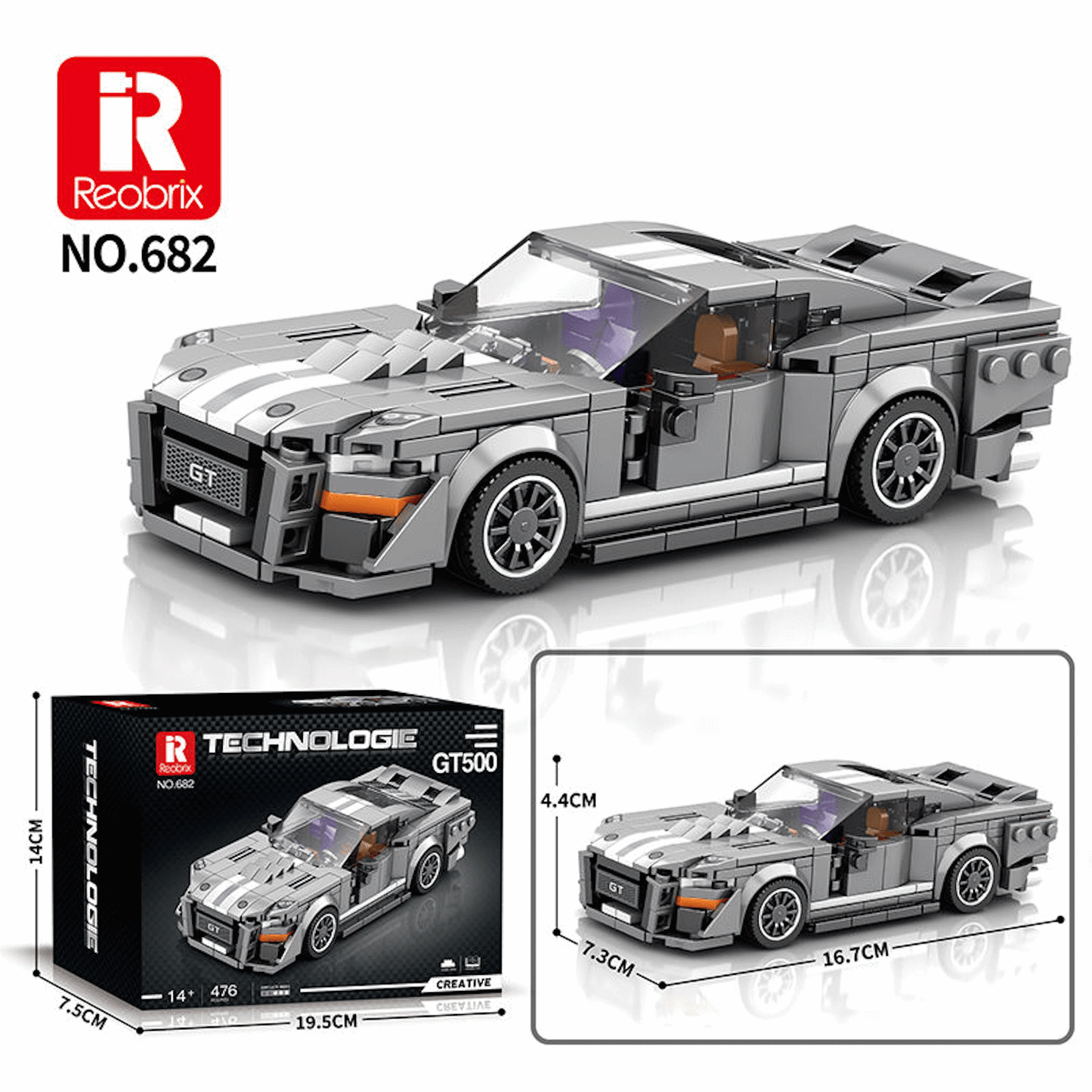 Reobrix 682 GT500 Armable 437 pcs