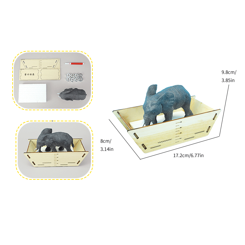 ¿Cómo pesar a un elefante?